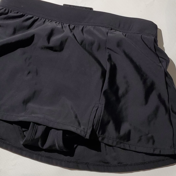 🔖Aqua Green Black Skirt Swimwear Bottoms - Picture 7 of 8